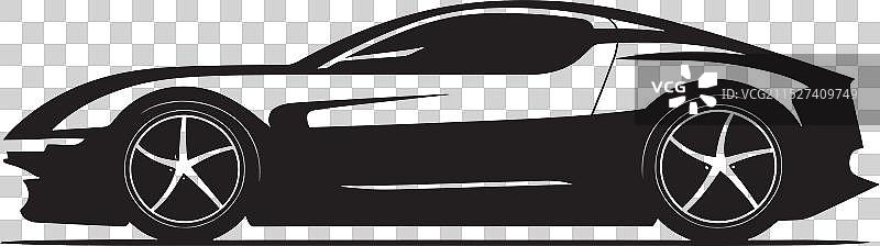 超级跑车碳纤维巡航图片素材