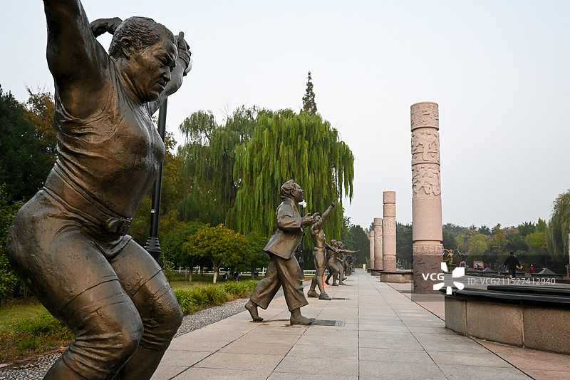 青岛奥林匹克雕塑文化园图片素材