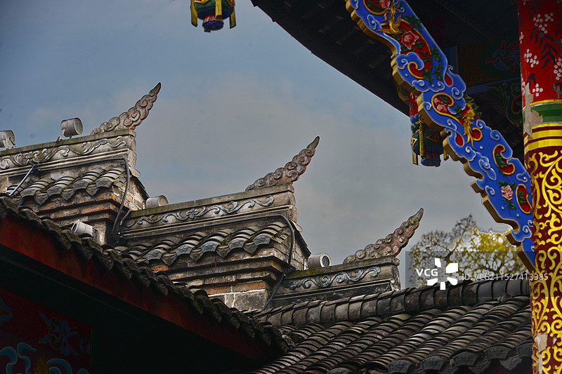南充嘉陵第一桑梓风景区图片素材