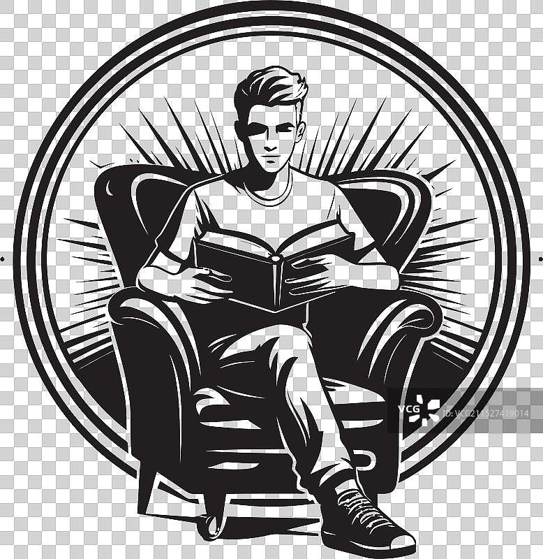 黑色书籍中的教育伊甸园学生图片素材