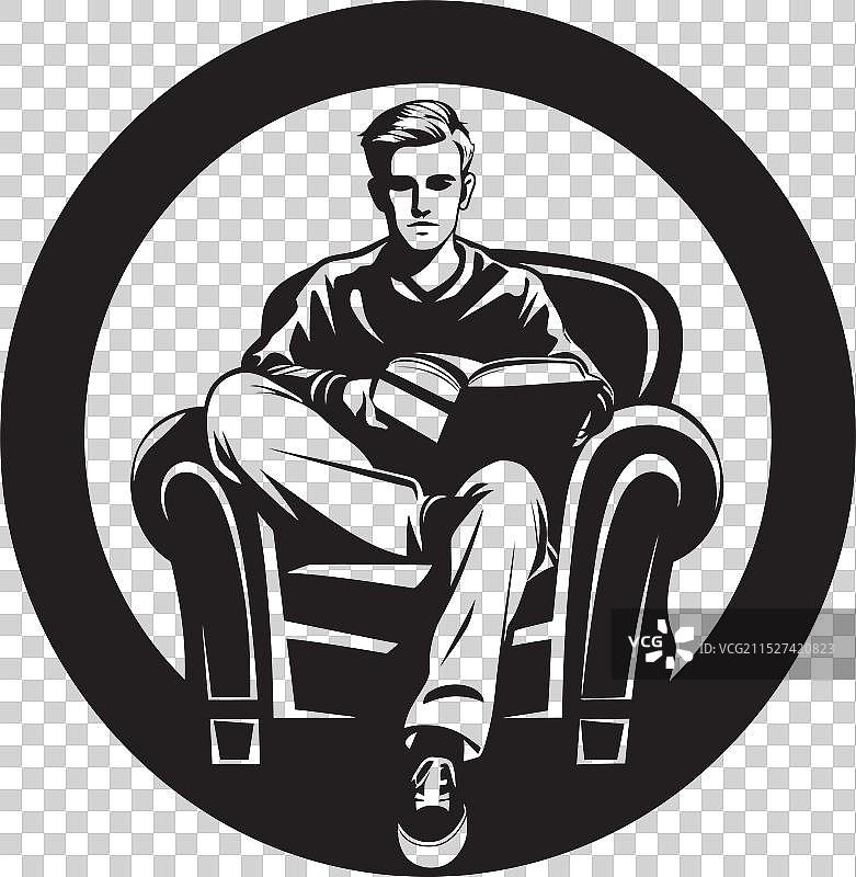 黑色书籍中的教育伊甸园学生图片素材