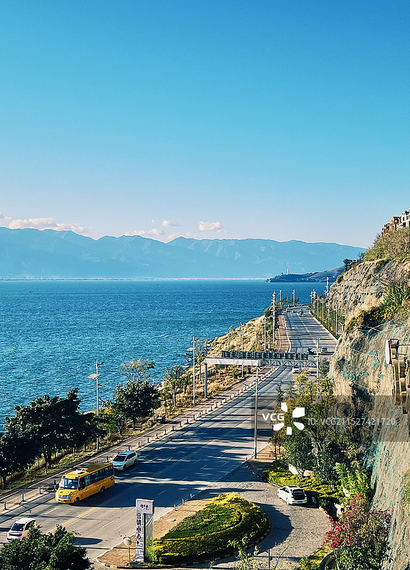 洱海美景图片素材