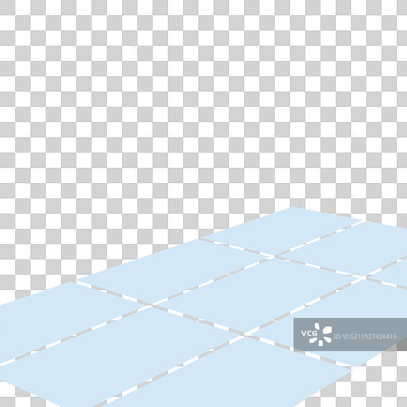 阳光在空房间投射出几何形状图片素材