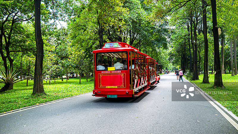 广州海珠湖公园风光图片素材