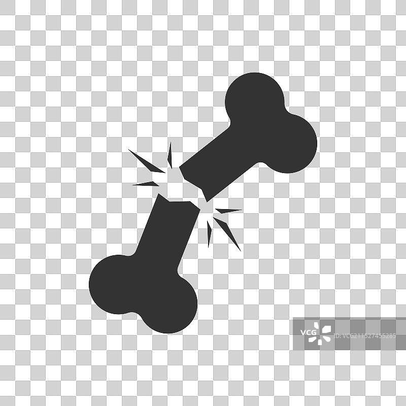 骨折裂纹骨分离图片素材