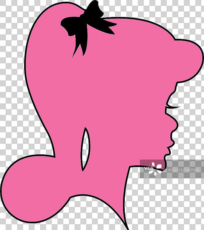 芭比时尚娃娃艺术印花图片素材