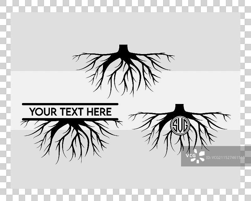 树根剪贴画图片素材