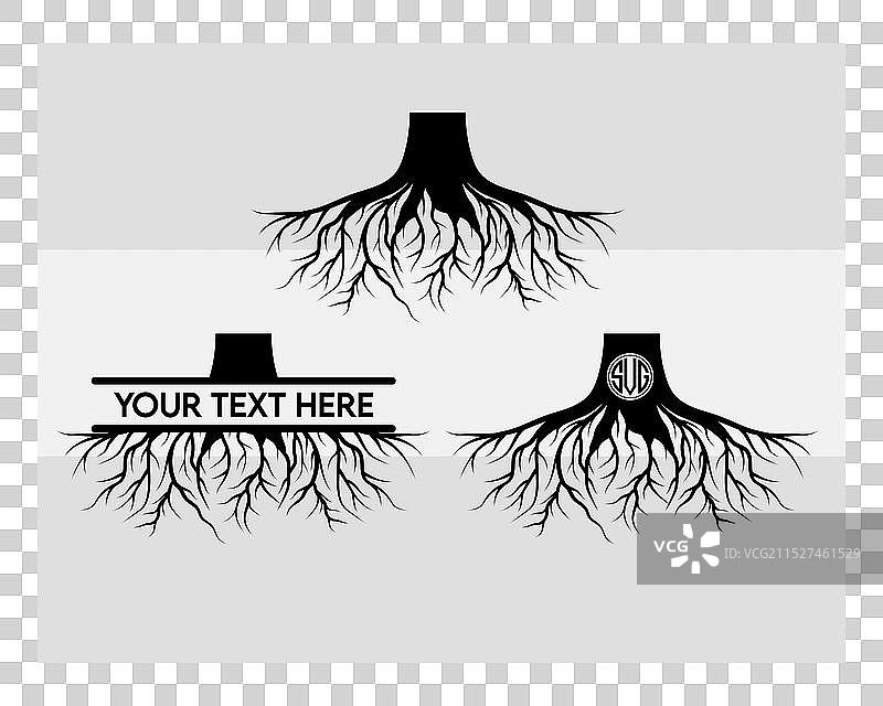 树根剪贴画图片素材