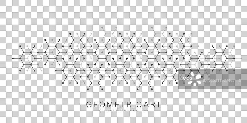 具有三角形的现代抽象背景图片素材