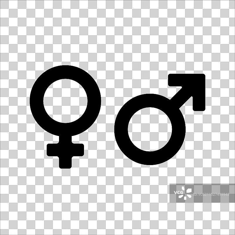 男女性别符号图片素材