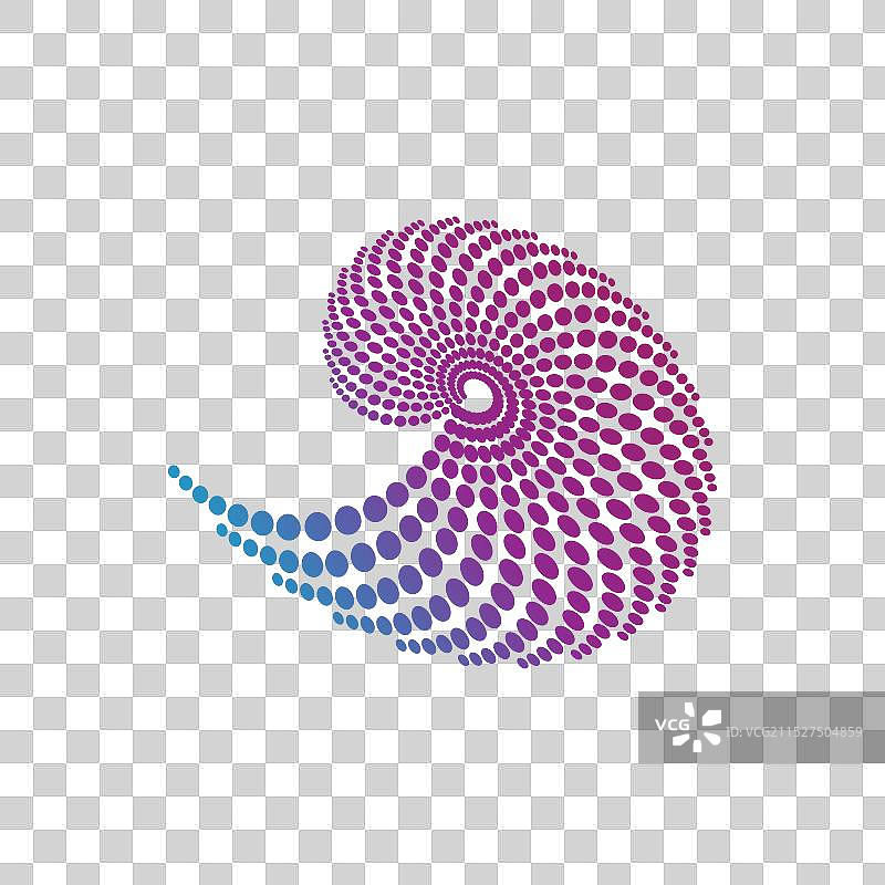 涡流圆形标志图片素材