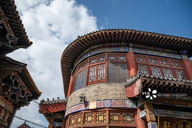 淄博周村古商城图片素材