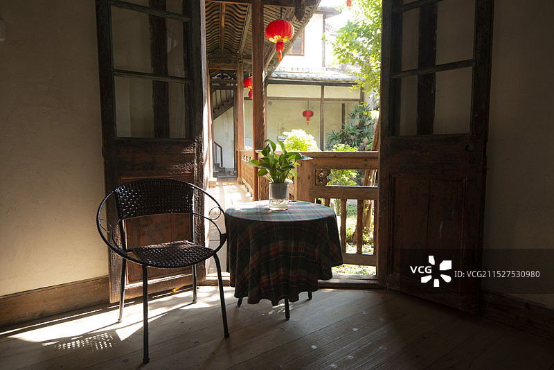 福州三坊七巷小黄楼掠影图片素材