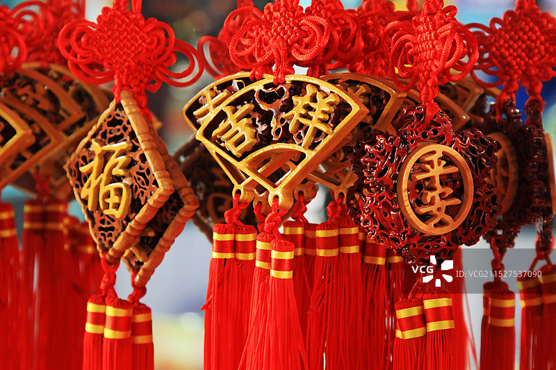 中国传统平安挂件图片素材