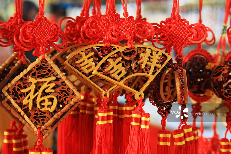 中国传统平安挂件图片素材