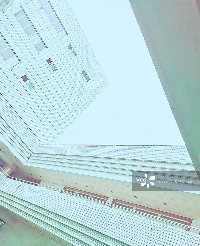 现代白色的建筑物图片素材