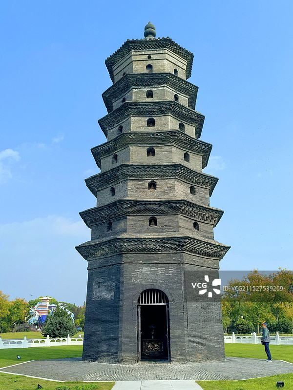 海春轩塔图片素材