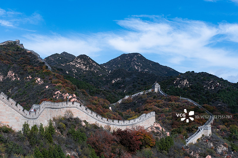 万里长城八达岭图片素材