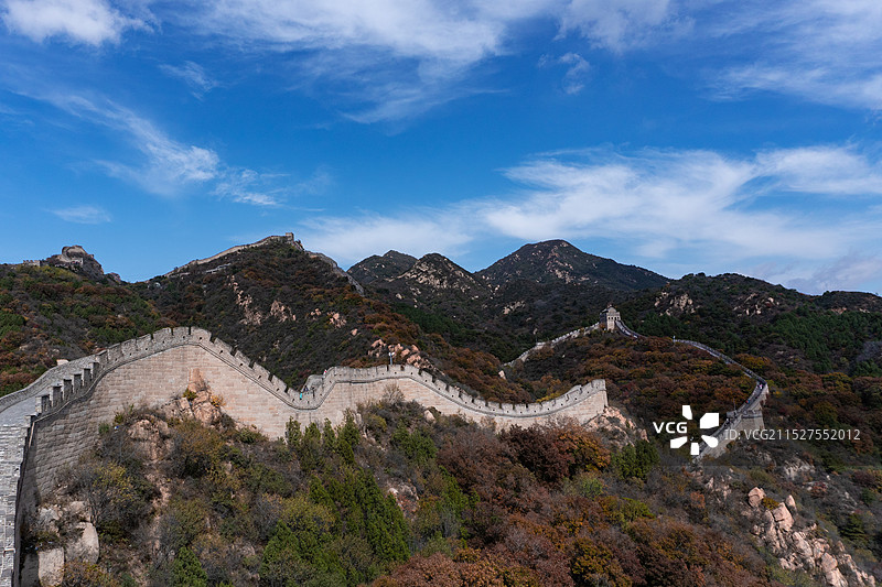 万里长城八达岭图片素材