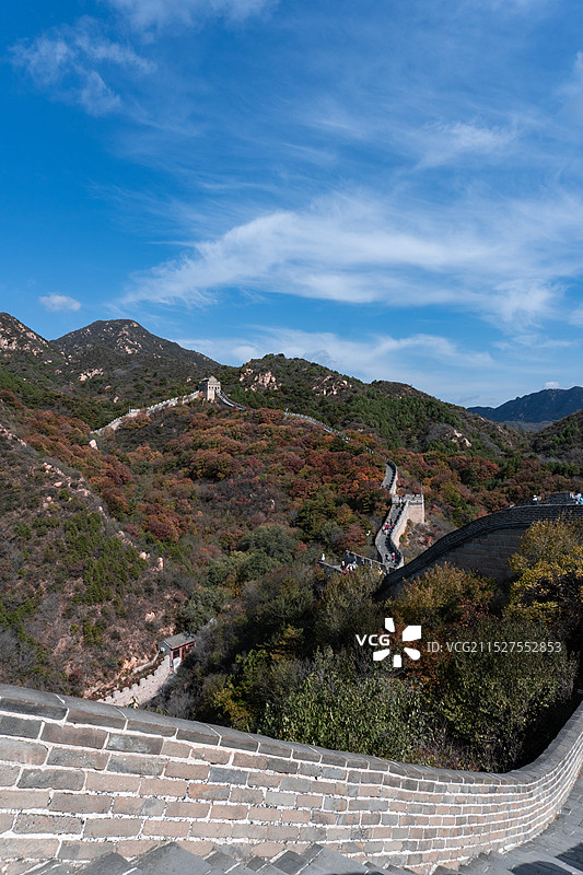 万里长城八达岭图片素材