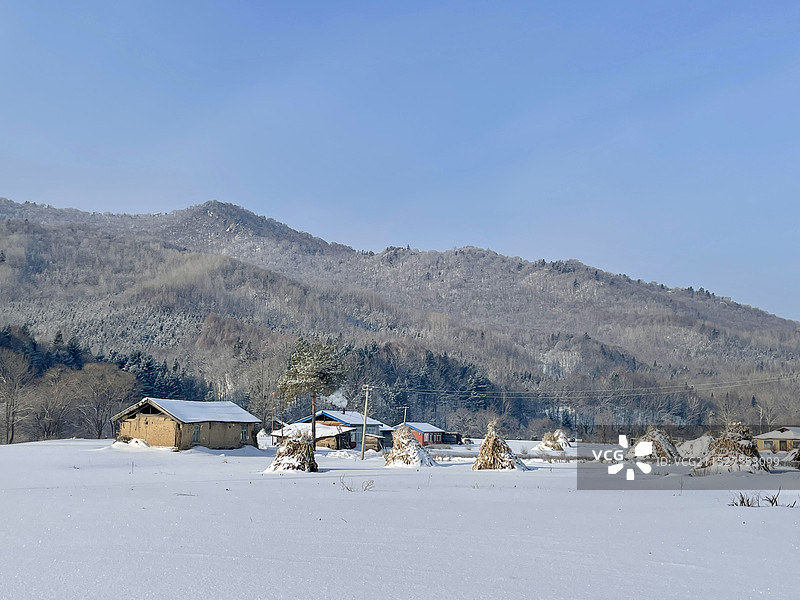 哈尔滨雪乡图片素材
