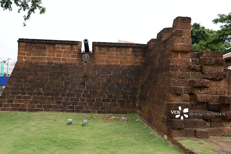 马来西亚马六甲，马六甲市正式被联合国教科文组织列入世界遗产名录图片素材