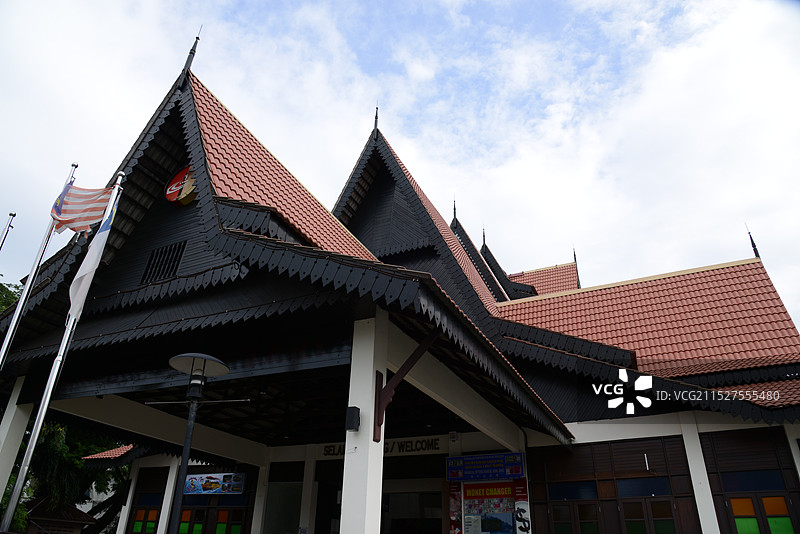 马来西亚马六甲，马六甲市正式被联合国教科文组织列入世界遗产名录图片素材