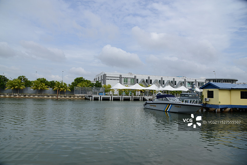 马来西亚马六甲，马六甲市正式被联合国教科文组织列入世界遗产名录图片素材