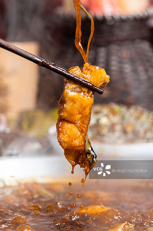吃鱼 鱼肉 火锅图片素材
