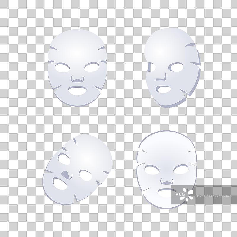 享受终极的自我护理四件套图片素材