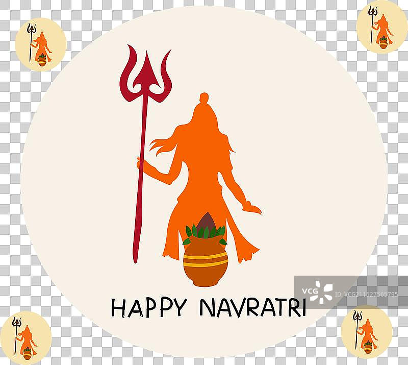 Navratri节日快乐图片素材