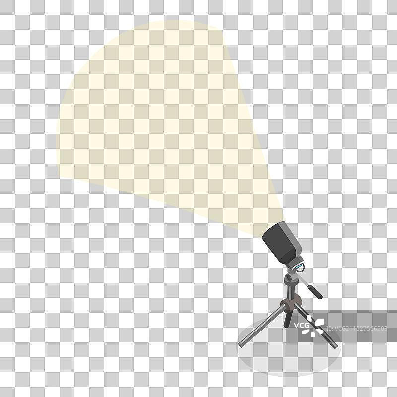 3D 2.5D风格摄影工作室场景图片素材