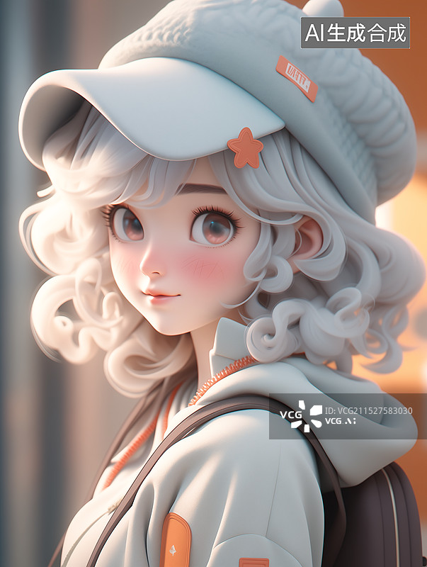 【AI数字艺术】各种职业的女孩图片素材