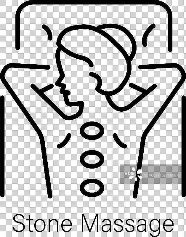 热石按摩图片素材