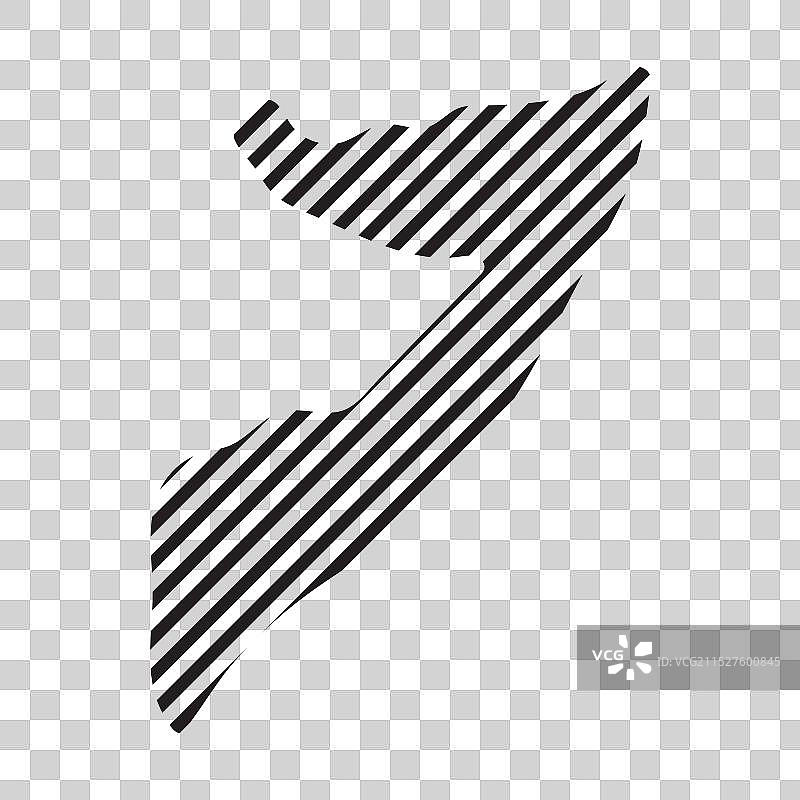 索马里国家地图图标图片素材