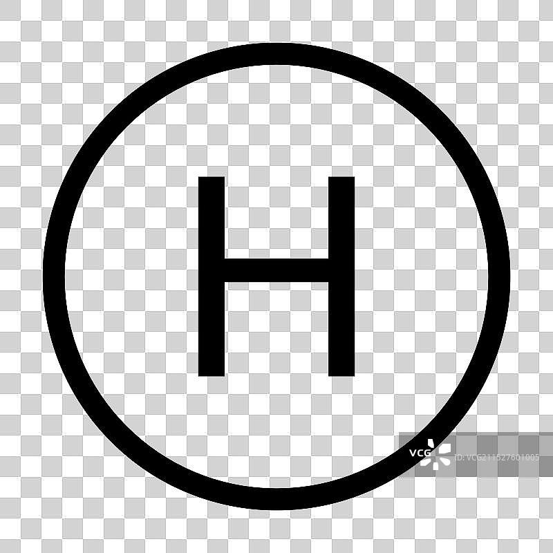 氢元素化学周期表符号图片素材