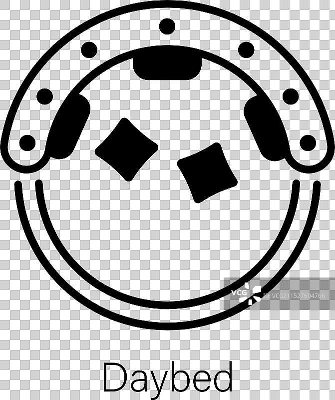 沙发床图片素材