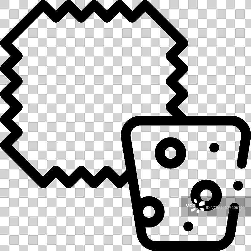 软木图标线性设计图片素材