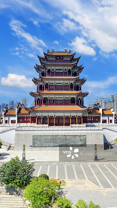 湖南 湘潭 万楼图片素材