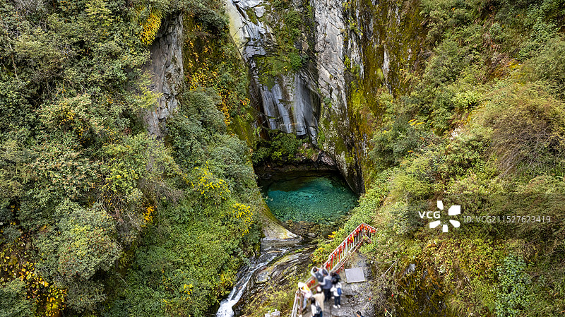 大理苍山地质公园感通寺图片素材