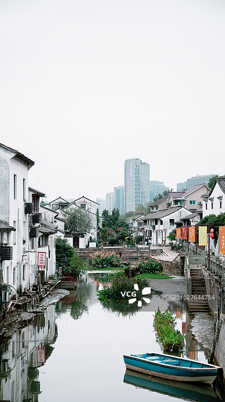 浙江·杭州（滨江区）｜西兴古镇｜城隍庙旧址、光头面馆、浙东古运河、中赢康康谷、图片素材