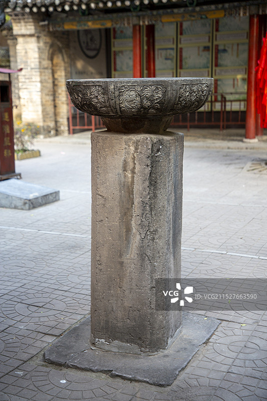 山西省盂县大同市文物古迹图片素材