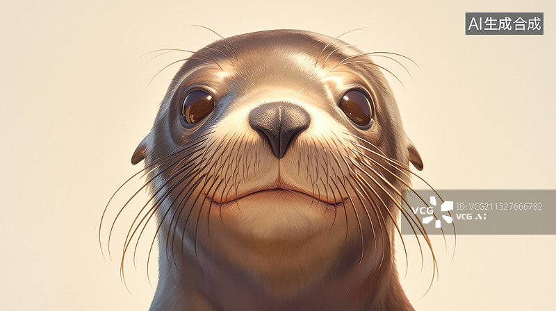 【AI数字艺术】拟人化海豹图片素材