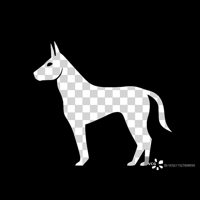 澳大利亚凯尔皮犬 - 极简而简单图片素材