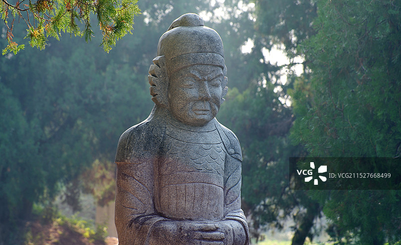 河南：伊川县二程文化园图片素材