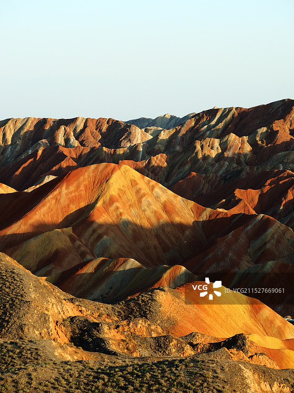 张掖市临泽县丹霞口文旅小镇景区图片素材