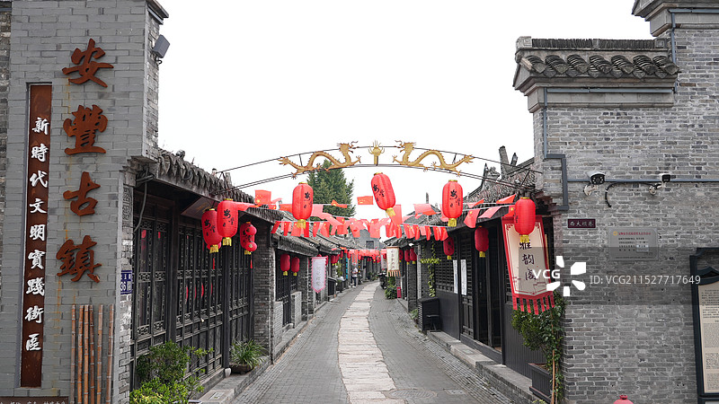 盐城东台安丰古镇图片素材