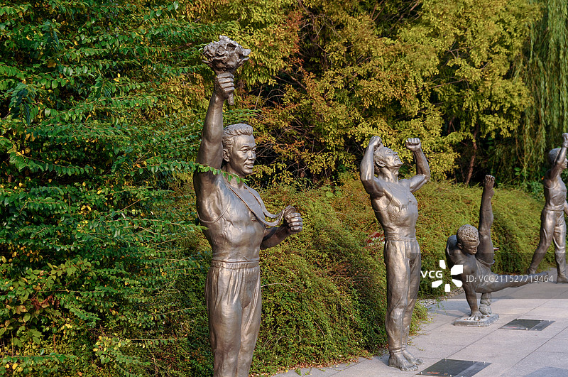 青岛奥林匹克雕塑文化园图片素材