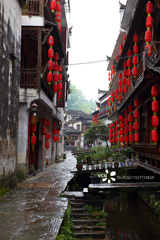 上饶李坑景区图片素材