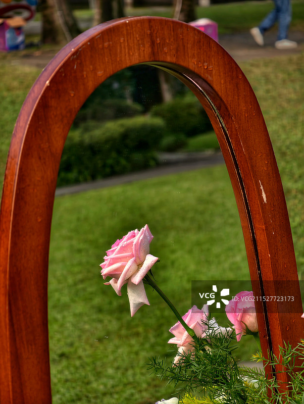 镜中花图片素材